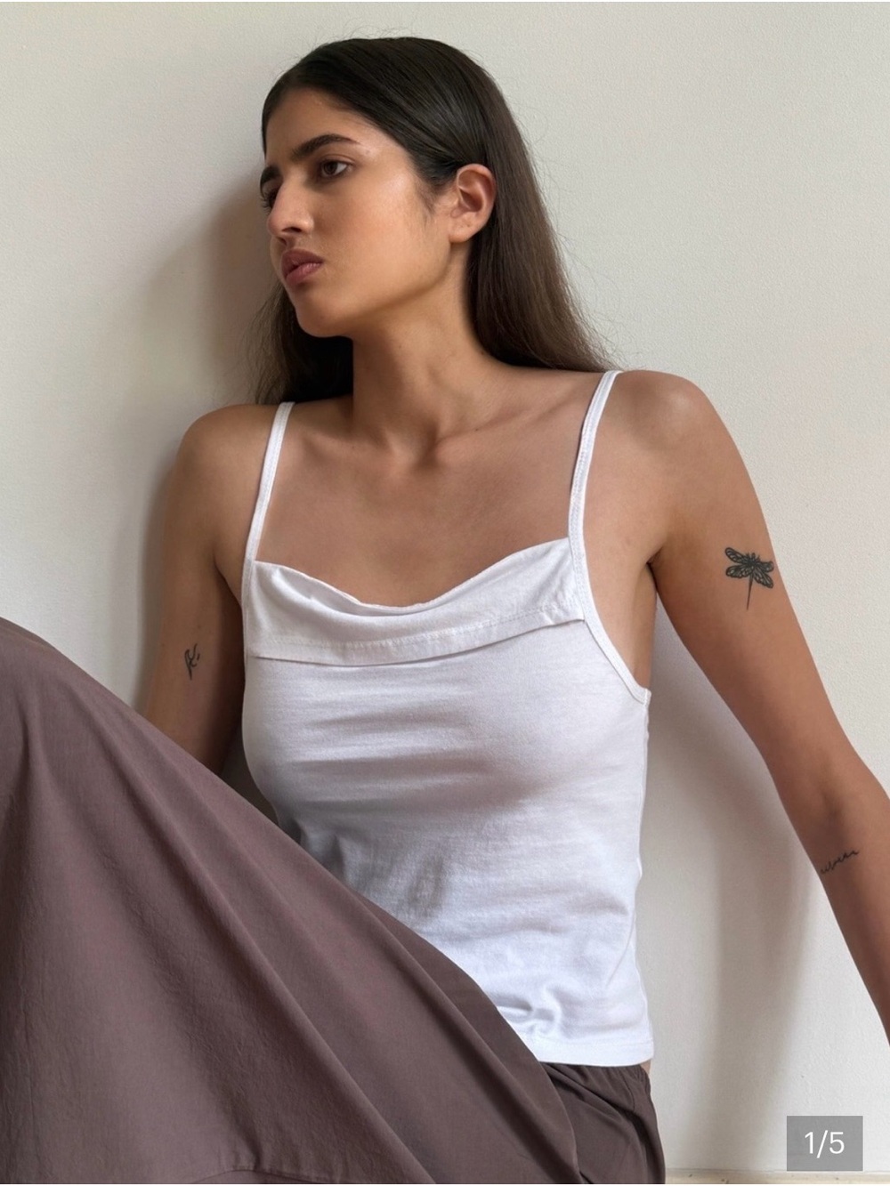 Deiji Studios Simple Tank White Size S Small